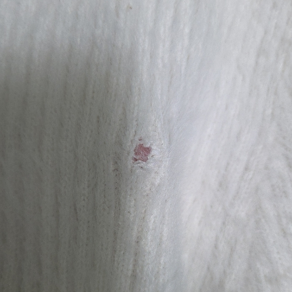 Truth Cream V-Neck Button-Up Fuzzy Cardigan - Picture 10 of 10